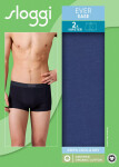 Pánske boxerky EVER Ease Hipster 2P - neznáme - tmavomodré 6312 - SLOGGI UNKNOWN XXL