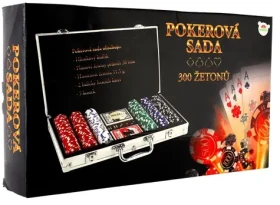 Pokerová sada v hliníkovom kufríku