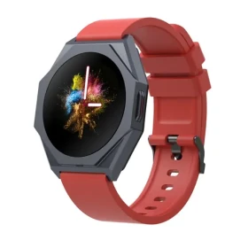 Canyon Otto SW-86 červená / Chytré hodinky / 1.3 "LTPS / snímač tepu / BT 5.1 / IP68 / Android a iOS (CNS-SW86RR)