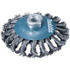 Makita D-39861 Tanierovitá oceľová drôtená kefa 100 mm / vrkočová / M14x2 (D-39861)
