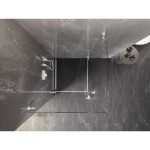 MEXEN/S - Lunar-B Duo sprchový kút dvere krídlové 95 x 95, transparent, biela 832-095L-095P-20-00