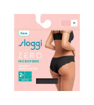 Dámske nohavičky ZERO Microfibre 2.0 Hipster 2P - BLACK - čierne 0004 - SLOGGI BLACK XS