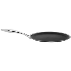 Kohersen 72220 BLACK CUBE strieborná/čierna / Panvica na palacinky / 29 cm / Diamond povrch / Indukcia