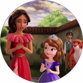 Jedlý papier Elena z Avaloru a Isabel, 19,5 cm - Pictu Hap