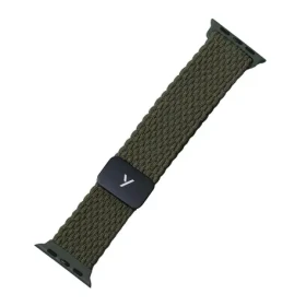 YENKEE YWB 054 AW Nylonový remienok pre Apple Watch 38 40 41 mm zelená (8590669378029)