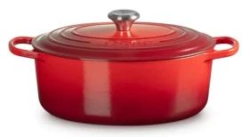 Le Creuset Signature Oválny hrniec s pokrievkou 31 cm červená (21178310602430)
