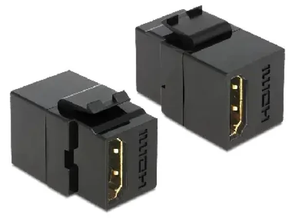 DeLock Keystone modul HDMI samica HDMI samica / čierny (86366)