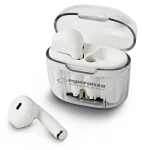 Esperanza EH237W biela / TWS slúchadlá / Bluetooth 5.3 / 3 h prehrávanie / dotykové ovládanie / mikrofón (EH237W)