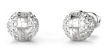 Guess Trblietavé oceľové náušnice so zirkónmi Calypso JUBE04459JWRHT/U