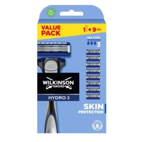 Wilkinson Hydro3 Skin Protection holiaci strojček + 9 náhradných 3-britých hlavíc (WPS045)