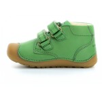 Bundgaard Velcro Green (Petit) členkové barefoot topánky 20 EUR