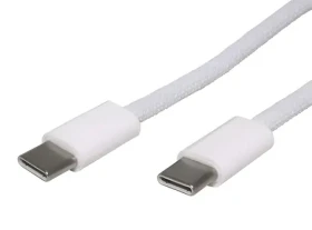 Value USB-C - USB-C kábel biela / Dátový kábel / 60W / 1 m (11.99.8340)
