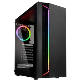 Kolink Inspire K7 ARGB čierna / ATX / 1xUSB 3.0 + 2xUSB 2.0 / 1x120 mm / bez zdroja / priehľadná bočnica / tvrdené sklo (INSPIRE K7)