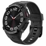 Spigen Rugged Armor Pre ochranný kryt pre Samsung Galaxy Watch 6 Classic 43mm čierna (ACS06492)