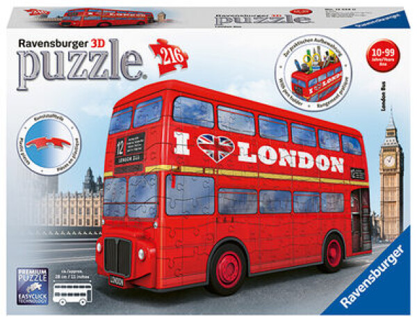 Ravensburger 3D Londýnsky autobus