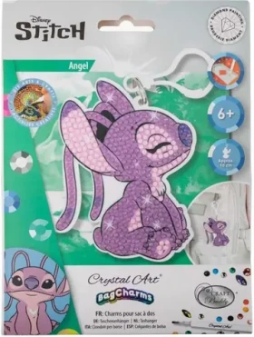 CRYSTAL ART Diamantové maľovanie Prívesok Angel