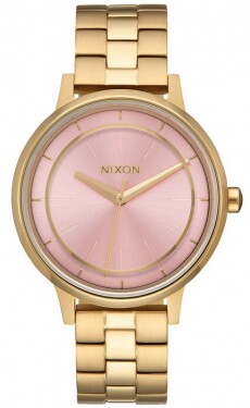 Nixon KENSINGTON LIGHTGOLDPINK dámske hodinky analógové