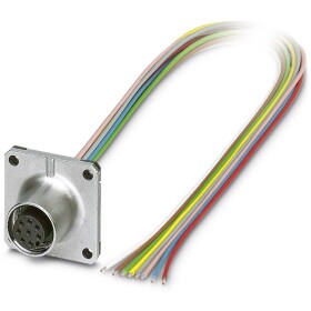 Flush-type connector SACC-SQ-M12FS-8CON-20/0,5 1441697 Phoenix Contact; 1441697