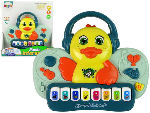 Mamido Interaktívny klavír Duck DJ Zvuk Hudobné nástroje Melódia