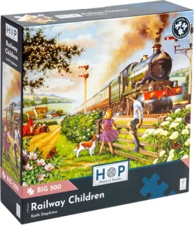 HOP Puzzle Železničné deti Big