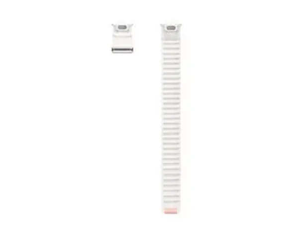 Samsung Textilný remienok Galaxy Watch 4/5/6/7 ružová/biela S/M / Remienok / Textil / 20 mm (57983128023)