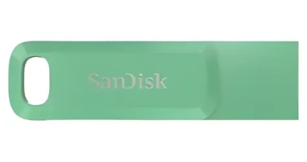 SanDisk Ultra Dual Drive Go 128 GB Absinthe Green / Flash disk / USB-A + USB-C / čítanie až 150 MB/s (SDDDC3-128G-G46AG)