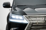 Mamido Detské elektrické autíčko Lexus LX 570 4x4 lakované čierne