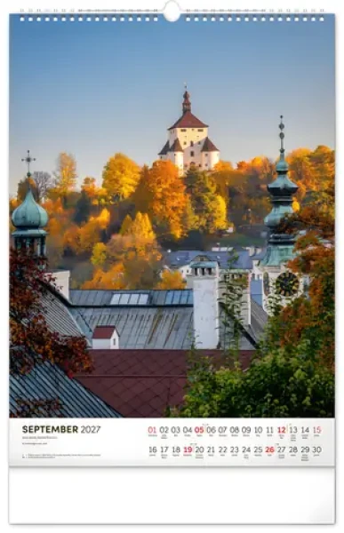 NOTIQUE Naše Slovensko 2027 / Nástenný kalendár / 33 x 46 cm