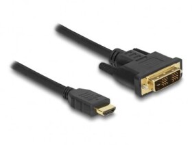 DeLock Kábel DVI-D (M) - HDMI-A (M) 1.5m čierna (85583)