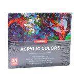 Mamido Súprava 24 akrylových farieb v tubách 12 ml