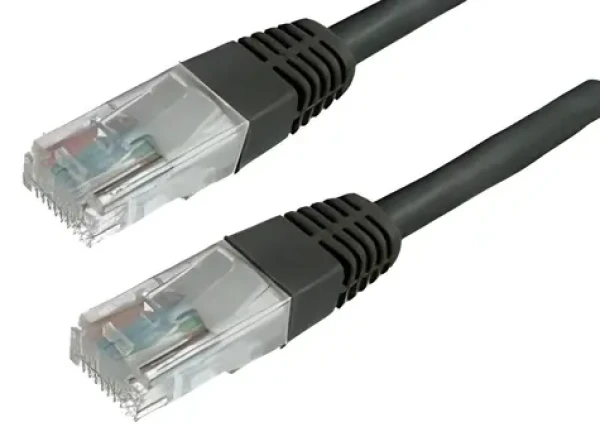 MediaRange Cat6 S/FTP 1 m čierna / Patch kábel / RJ-45 konektory / pozlátené kontakty (MRCS119)