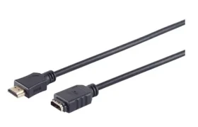 MicroConnect Predlžovací kábel HDMI 1.4 (M) - HDMI 1.4 (F) 1m čierna (HDM19191FV1.4)