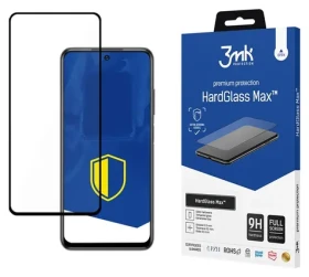 3mk HardGlass Max čierna pre XIAOMI Redmi Note 10/10S 4G / Tvrdené sklo / Celoplošné