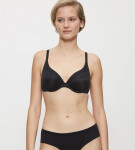 BODY MAKE-UP SOFT TOUCH - Vystužená podprsenka s kosticami pre hladký tvar Triumph BLACK 80A