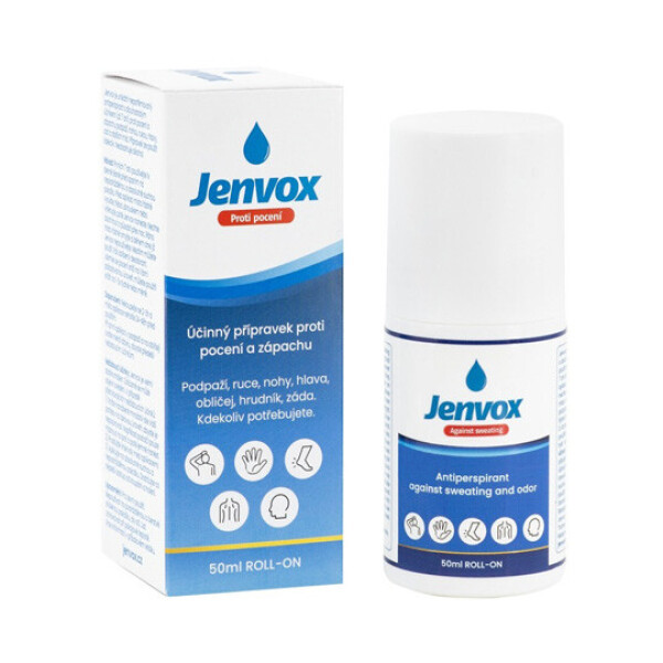 JENVOX Proti poteniu roll-on antiperspirant 50 ml