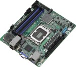 ASRock ASRock Mainboard W680D4ID-2T/G5/X550 mini-DTX Sockel 1700 DDR5-only Single