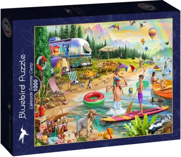 BlueBird Puzzle Letný tábor Lakeside