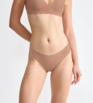 SLOGGI ZERO MICROFIBRE - ultra ľahká neviditeľná šnúrka Sloggi CAMEO BROWN L