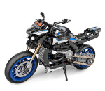 Mamido Mamido Technická stavebnica motorka Damaha 1:8 820 dielov modrá MT1614