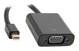 Mercodan adaptér Mini DisplayPort - VGA čierna / Adaptér (865010)