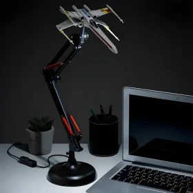 Paladone Star Wars X-Wing / Stolná lampa / LED / USB / flexibilné rameno (5056577710625)