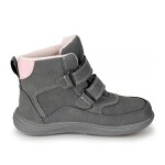 Detská celoročná barefoot obuv Bugga KIVO Grey B00199-09 - 25