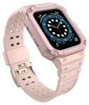 Hurtel Ochranné puzdro s remienkom pre Apple Watch 38/40/41 mm ružové / Puzdro s remienkom / 38/40/41 mm
