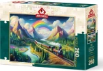 ART PUZZLE 5035 Puzzle Dúhový vlak