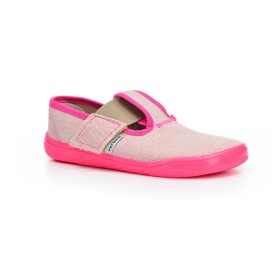 Pegres SBF10F růžové barefoot bačkory 29 EUR