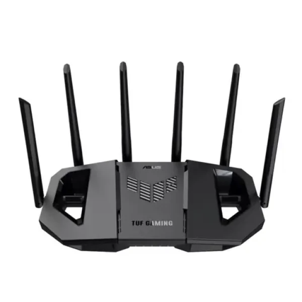 Asus TUF-BE9400 / Herný Wi-Fi router / 802.11be / 2.4/5/6 GHz / 1x 2.5GWAN / 3x 2.5GLAN / USB-A (90IG0A30-MO9C00)