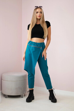 Punto Milano Zimné nohavice s ozdobným zipsom navy UNI