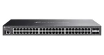 TP-LINK Omada SG5452X / Switch / 48x GLAN / L3 Lite Managed / Stohovateľný / 4X SFP+ 10G (SG5452X)
