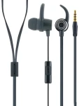 Schwaiger slúchadlá do uší čierna / Slúchadlá do uší / s mikrofónom / 3,5 mm jack / 1,2 m (KH470S513)