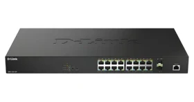 D-Link DMS-1250-18P / Switch / 16x 2,5G PoE++ / 2x 10G SFP+ / L2+ inteligentný / PoE budget 370W (DMS-1250-18P/E)